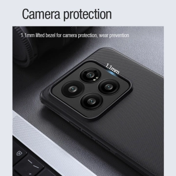 Magnetické pouzdro Nillkin Super Frosted Shield Pro pro Xiaomi 14 Pro - černé
