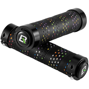 Griffe Fahrradgriffe RockBros BTCR-BKC Lenkergriffe schwarz mit Ummantelung