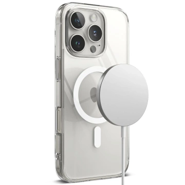 Etui Ringke Fusion Magnetic MagSafe pro Apple iPhone 16 Pro Max Clear