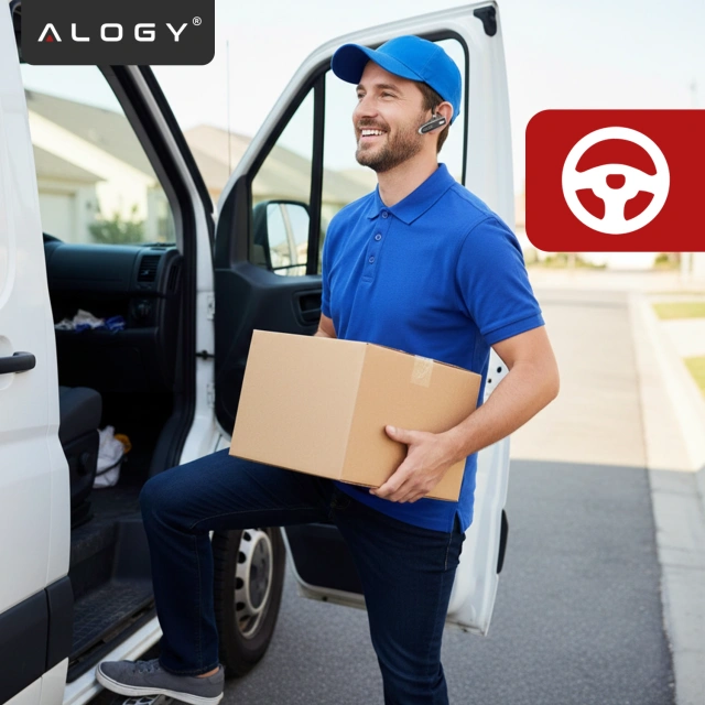 Бездротова гарнітура для дзвінків Bluetooth 4.0 Автомобільна гарнітура з дисплеєм V8 Black