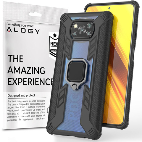 Карбоновий тримач Alogy Ring для Xiaomi Poco X3 NFC