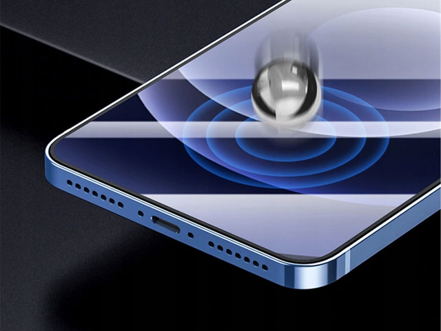 Загартоване скло Full Glue x2 Rock для Apple iPhone 12/12 Pro чорне