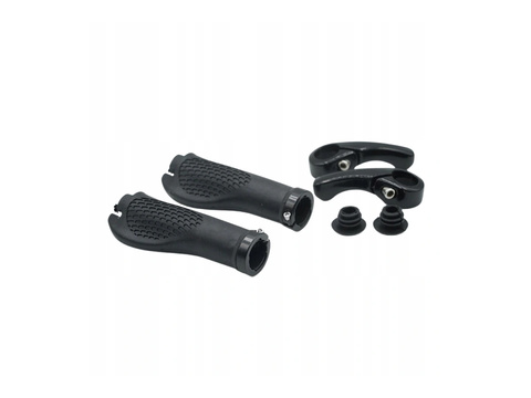 Gripy na bicykel Gripy na riadidlá RockBros BT1007B Black