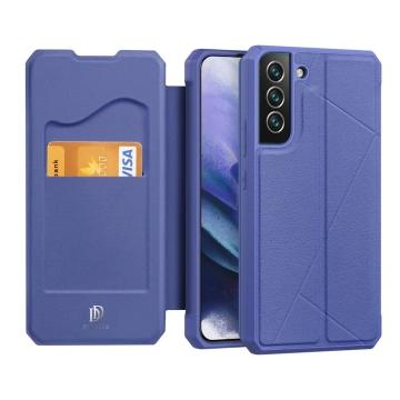 Kryt DUX DUCIS Skin X Holster pre Samsung Galaxy S22 (S22 Plus) modrý