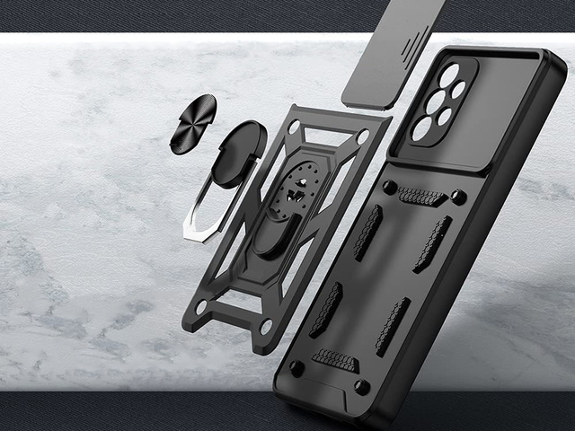 Чохол Alogy Stand Ring Case з кришкою камери для скла Samsung Galaxy A32 5G