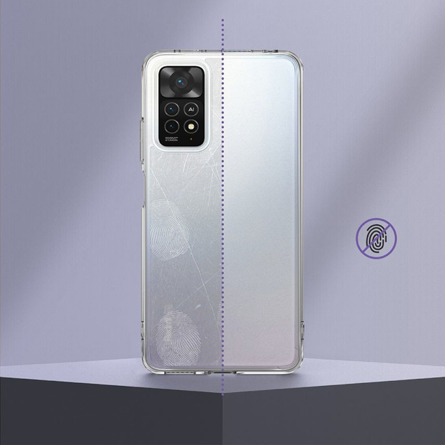 Захисний чохол для телефону Ringke Fusion для Xiaomi Redmi Note 11 Pro / 5G / Plus 5G / 11E Pro Matte Clear