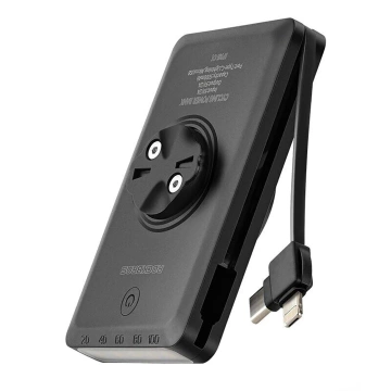 Lampka Rockbros JP008 150 lm + powerbank 5000 mAh IPX6 pod licznik – czarna
