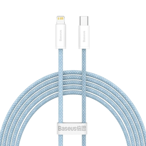 Kábel USB-C do Lightning Baseus Dynamic Series, 20W, 2m (niebieski)