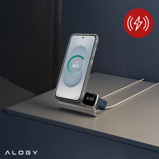 Pouzdro pro Apple iPhone 16 Pro Max Alogy Anti-Shock Hybrid Case pro MagSafe Transparent