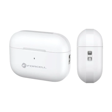 Bezdrôtové slúchadlá do uší Forcell F-Audio TWS Master Pro, biele