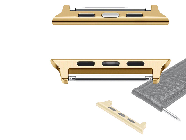 Alogy Armbandverschlussadapter für Apple Watch 42/44 / 45mm Gold