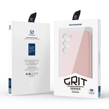 Pouzdro Dux Ducis Grit pro Samsung Galaxy S23 elegantní pouzdro z umělé kůže MagSafe růžové