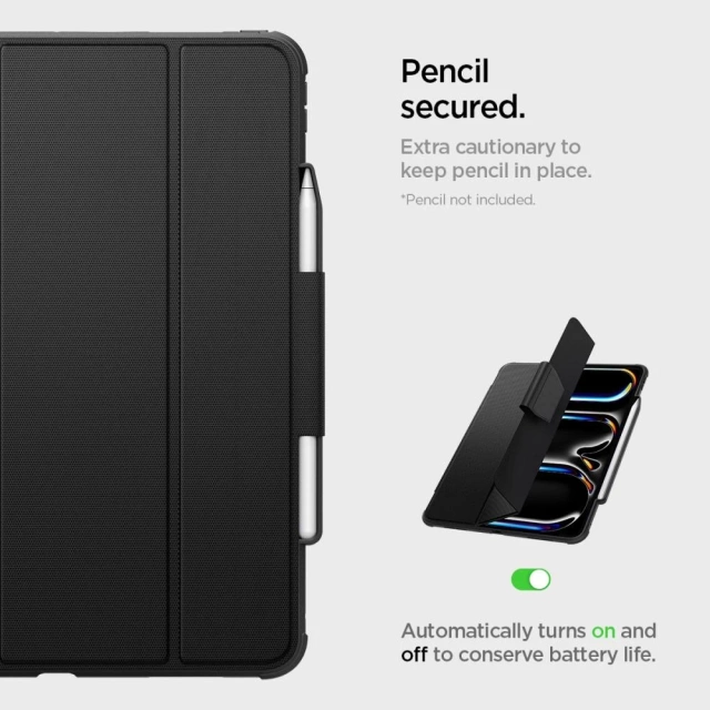 Etui Spigen Rugged Armor „Pro“ pro Apple iPad Pro 13 7/2024 černý