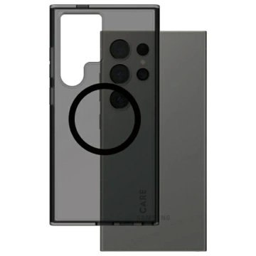 Чохол для Samsung Galaxy S24 Ultra CARE від PanzerGlass Flagship QI, димчастий