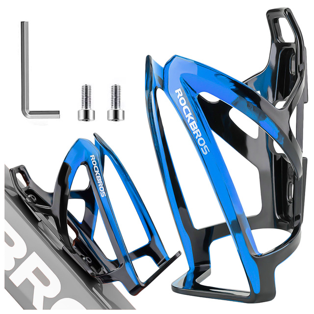 Držák na láhev na pití láhve na vodní kolo RockBros Blue