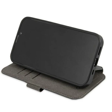 Guess GUBKP13S4GDGR iPhone 13 mini 5,4" szary/сірий книжка 4G Stripe