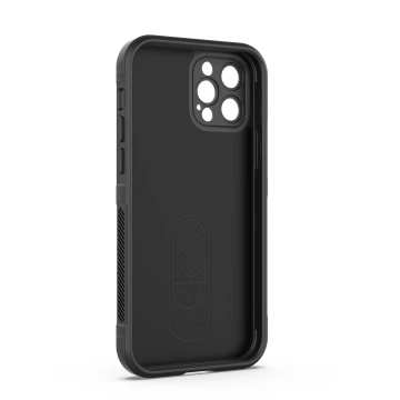 Magic Shield Case for iPhone 12 Pro flexible armored burgundy cover