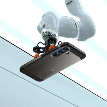 Чохол для Samsung Galaxy S25 Plus Spigen Tough Armor Mag MagSafe Gunmetal
