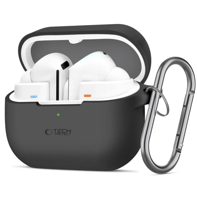 Silicone Hook Protective Case for Samsung Galaxy Buds 3 / 3 Pro Black