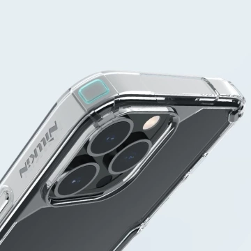 Чохол Nillkin Nature Pro для iPhone 13 Pro Max броньований чохол синій чохол