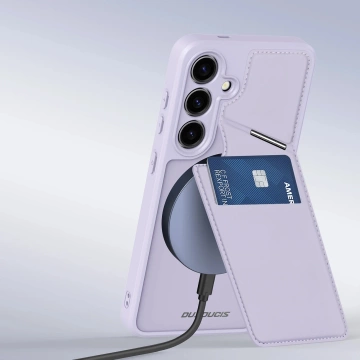 Чохол Dux Ducis Rafi ll Mag для Samsung Galaxy S24 - фіолетовий