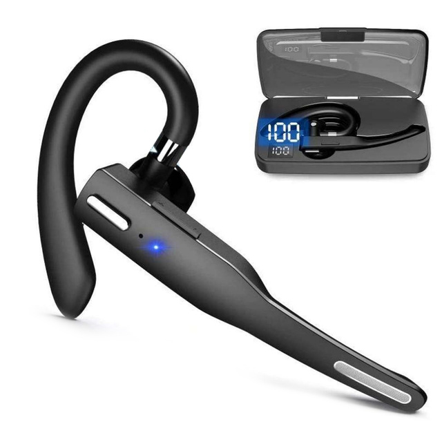 Car Bluetooth Headset Stick YYK-525 Wireless Headset for Car Driver with PowerBank Charging Dock
