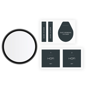Szkło hybrydowe Hofi Hybrid Pro+ do Huawei Watch GT 3 42mm Black