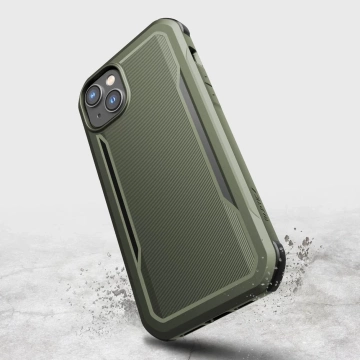 Raptic Fort Case for iPhone 14 with MagSafe armored cover green