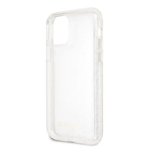 Guess GUHCN58PCGLSI iPhone 11 Pro срібний/срібний жорсткий чохол Glitter