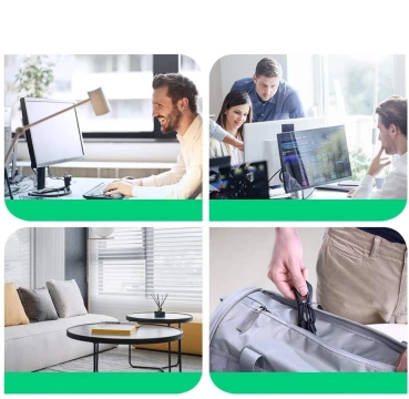 Kabel UGREEN Ethernet patch kabel RJ45 Cat 6A UTP 1000Mbps 2 m černý (70334)