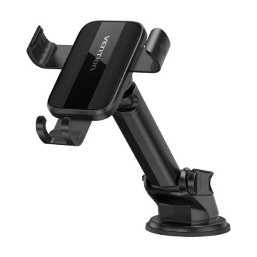 Vention KCOB0 Automatic Car Phone Holder with Suction Cup Black