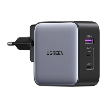 Ugreen Nexode nástenná nabíjačka, 2x USB-C USB, 65W