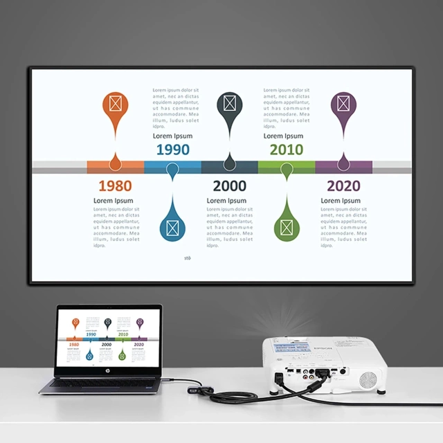 Адаптер Ugreen CM162 USB-C HDMI VGA USB-A 3.0 PD 100W 4K сірий