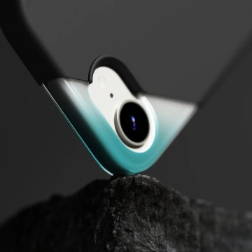 Силіконовий магнітний чохол MagSafe для iPhone 16e, чорний