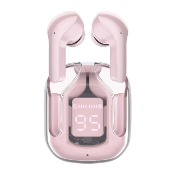 Бездротові навушники-вкладиші Acefast TWS Bluetooth рожеві (T6 pink lotus)
