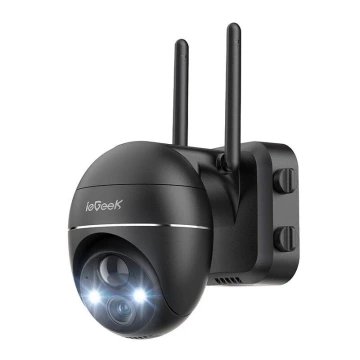 ieGeek Wireless Outdoor WiFi Camera 3MP ZS-GX1S Black