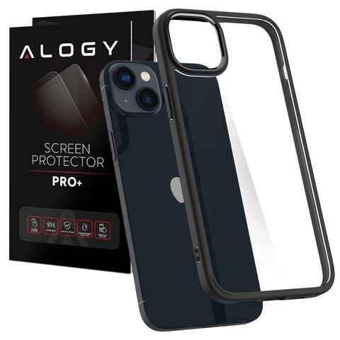 Чохол Spigen Ultra Hybrid для Apple iPhone 14 Matte Black Glass