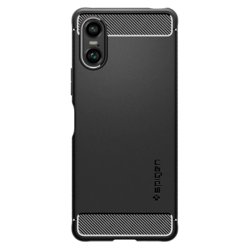Puzdro Spigen Rugged Armor pre Sony Xperia 10 VI Matte Black
