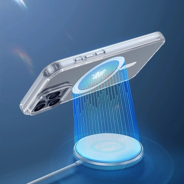 Etui MagSafe do iPhone 16 Pro Dux Ducis Clin Mag Przezroczyste