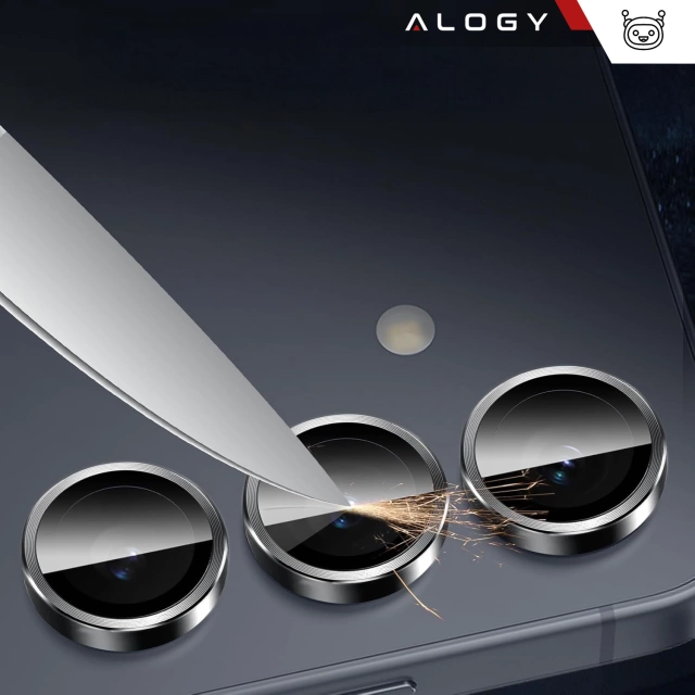 Szkło do Samsung Galaxy S25 Plus nakładka na aparat obiektyw obiektywy aparatu Alogy ProCam Shield™️ osłona ochronna