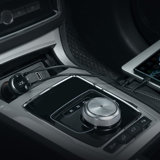 Baseus Superme USB Type C 100W PPS QC PD car charger Black