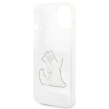 Захисний чохол для телефону Karl Lagerfeld KLHCP14MCFNRC для Apple iPhone 14 Plus 6.7" hardcase прозорий/прозорий Choupette Fun