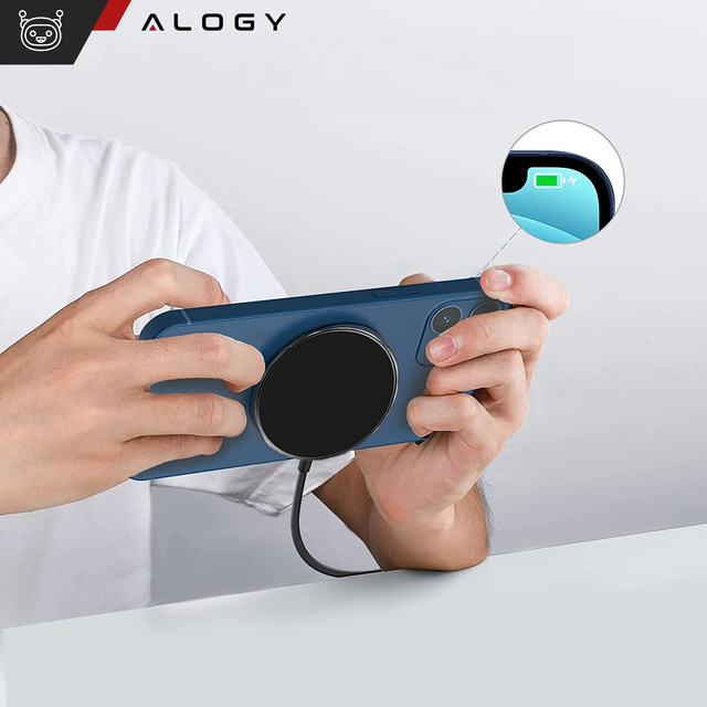 Alogy bezdrôtová nabíjačka pre MagSafe 20W pre iPhone 14/13 / PRO / MAX / MINI Black