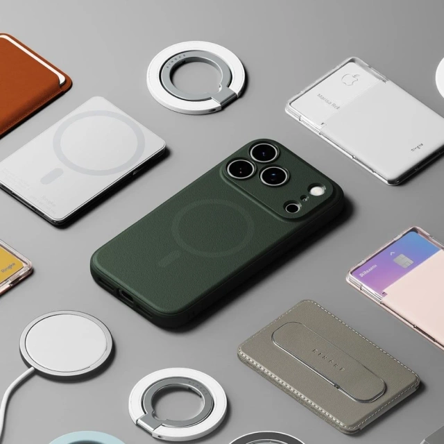 Etui do iPhone 17 Pro Ringke Onyx Magnetic MagSafe Dark Green