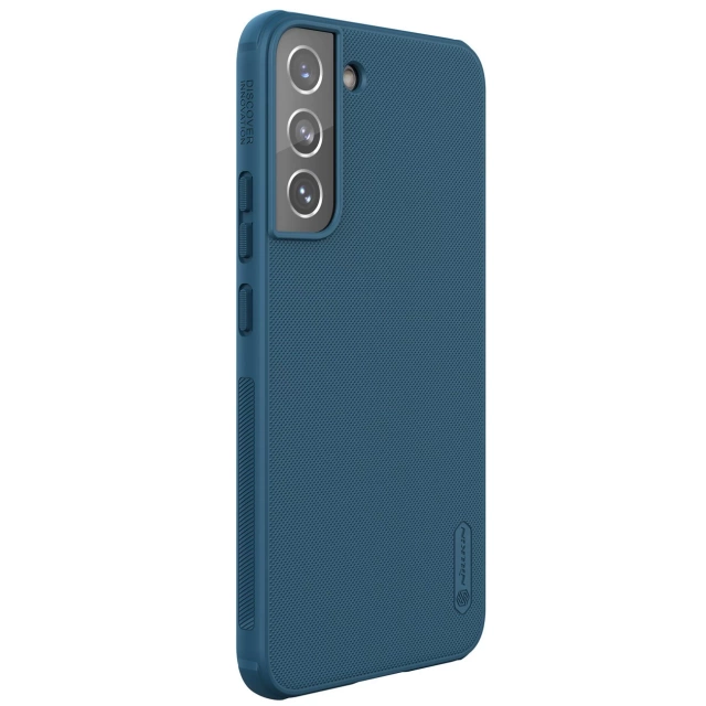 Nillkin Super Frosted Shield Pro durable case cover for Samsung Galaxy S22 (S22 Plus) blue