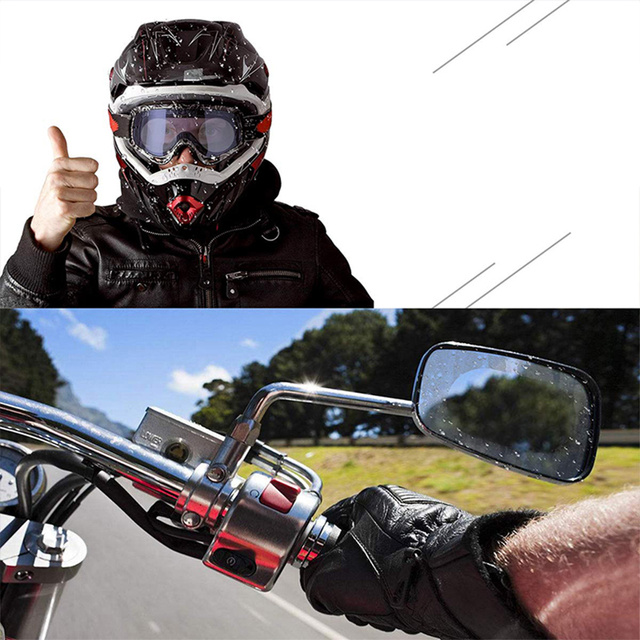 2x Nano Raincover Anti-Fog pre spätné zrkadlá auta 135x95mm