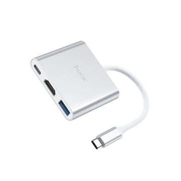 HOCO Adapter HUB HB14 Typ C (USB3.0   HDMI   PD 67W) [EOL]