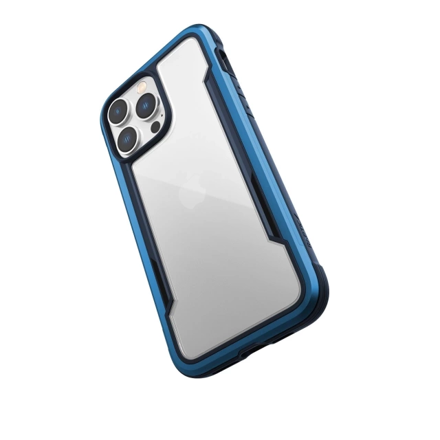 Raptic Shield Case iPhone 14 Pro Max gepanzerte Hülle blau