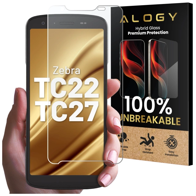 Hybridglas für Realme 11 Pro 5G / Pro Plus Displayschutzfolie Alogy Flexi Glass 9H Hüllenfreundlicher flacher Displayschutz