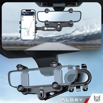 Držák do auta Alogy Mirror Black